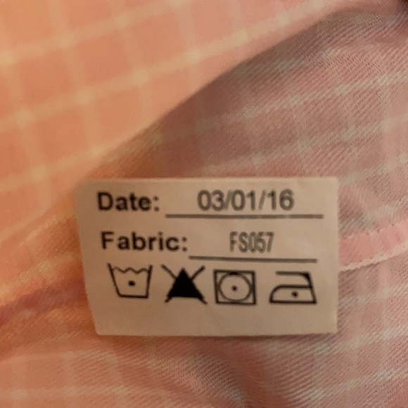 Michael Andrews pink w/ white check - Picture 5 of 6